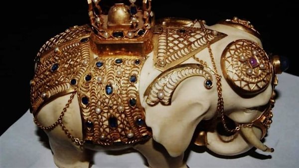 صورة للقطع الأثرية