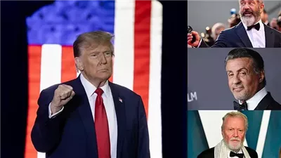 ترامب يختار جون فويت وميل جيبسون وسيلفستر ستالون كسفراء له في هوليوود