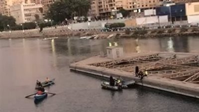 شاب ينهي حياته قفزًا في مياه النيل من أعلى كوبري طلخا بالدقهلية| بث مباشر