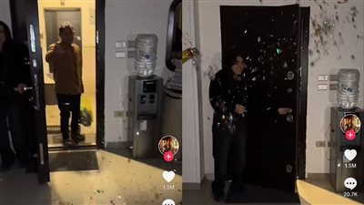 فيديو عيد ميلاد يتصدر مواقع التواصل الاجتماعي بسبب بواب العمارة.. ما القصة؟  