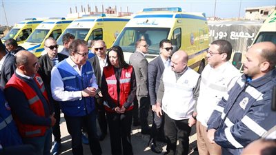 استعدادًا لاستقبال مصابي غزة.. التضامن: رفع درجة الاستعداد على الطرق السريعة بشمال سيناء وتكثيف تمركزات سيارات الإسعاف