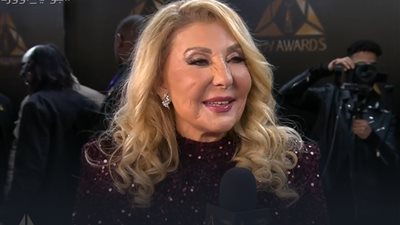 نادية الجندي من حفل Joy Awards: سعيدة بنهضة السعودية.. وهاني رمزي: مشاركة الفنان هنا مكسب