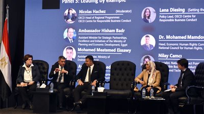 منظمة التعاون والتنمية الاقتصادية تختار مصر لإطلاق النسخة العربية من إرشاداتها حول السلوك المسئول للشركات