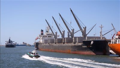 ميناء دمياط يستقبل 17 سفينة ويحقق حركة تداول بضائع وحاويات كبيرة خلال 24 ساعة 