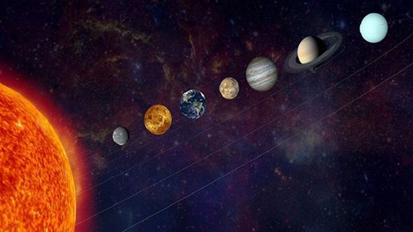 اصطفاف 6 كواكب