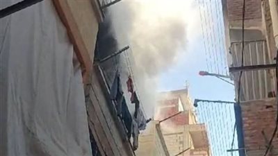 مصرع صغير إثر نشوب حريق شقة سكنية بالمنوفية| بث مباشر 