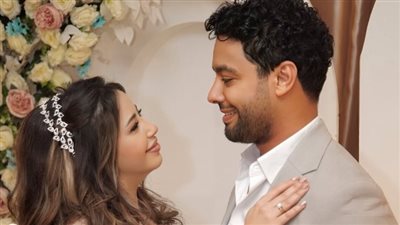 أحمد جمال يحتفل بخطبته على فرح الموجي نجمة ذا فويس كيدز | صور 