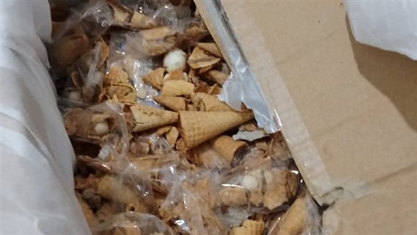 جانب من المضبوطات