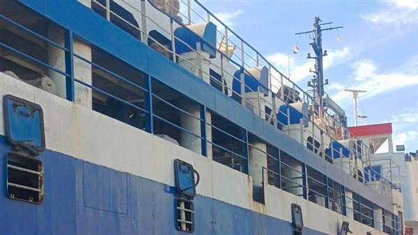 وصول السفينة إلى