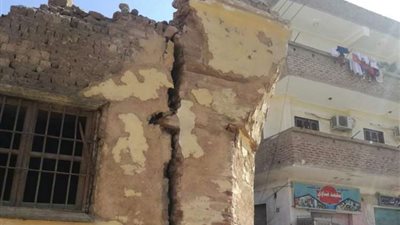 انهيار جزئي للحمّام العثماني في قنا (فيديو)