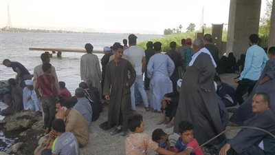 انتشال جثة طالب غرق بنهر النيل في سوهاج
