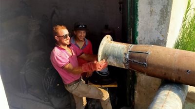 عصمت: الانتهاء من أعمال صيانة محطة أبو خليفة وعودة المياه للمواطنين