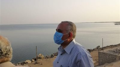 وزير الري في زياره تفقدية لـ”أسوان” لمتابعة جاهزية المنشآت والاستعداد للفيضان والسيول (صور)