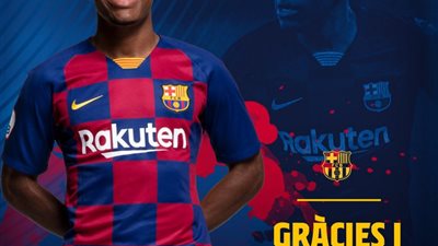 رسميًا.. ألميريا يعلن التعاقد مع لاعب برشلونة