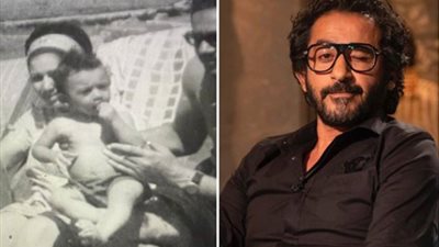 أحمد حلمي ينضم لتحدي صورة الطفولة:” أيام ما كنا على الحجر” (صورة)