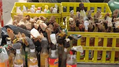 مجهولون يلقون زجاجات مولوتوف على سيارة رئيس قرية بقنا