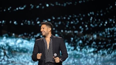 بدعم من تركي آل الشيخ.. حماقي يتألق بحفل اليوم الوطني السعودي الـ90