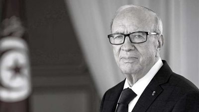 بعد وفاته بـ 472 يومًا.. تونس تزيل النصب التذكاري للرئيس السبسي (صور)