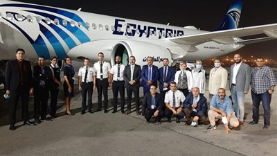 مصر للطيران تتسلم الطائرة الأخيرة من طراز A220-300