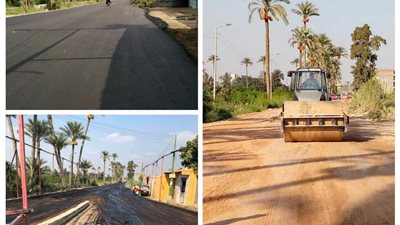 “الجيزة” تبدأ أعمال رصف محاور مرورية بأوسيم ومنشأة القناطر والواحات والحوامدية والهرم