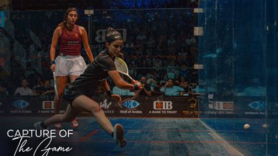 نور الطيب وكريم عبد الجواد يتأهلان إلى نهائي بطولة CIB Finals للإسكواش