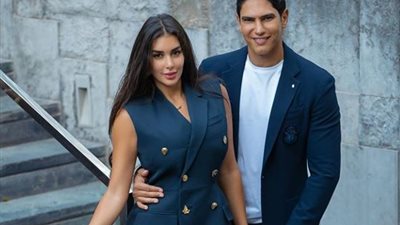 بالفورمال.. أحدث ظهور لأحمد أبو هشيمة وياسمين صبري (صورة)