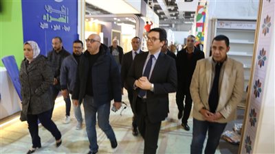 وزير الثقافة يتفقد التجهيزات النهائية لمعرض القاهرة الدولي للكتاب وترتيبات إطلاق مبادرة المليون كتاب| صور