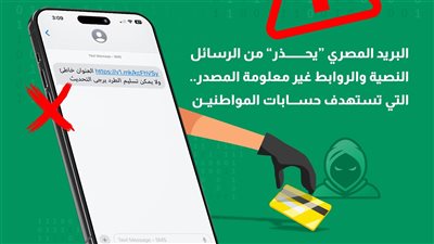 تستهدف اختراق الحسابات.. البريد يحذر من الرسائل النصية والروابط غير معلومة المصدر
