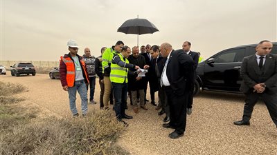 في زيارة ميدانية.. وزير الكهرباء يتفقد مستجدات تنفيذ أعمال مشروع الضبعة النووي 