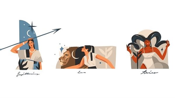 توقعات الأبراج النارية