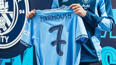 مرموش يرتدي رقم 7 مع مانشستر سيتي