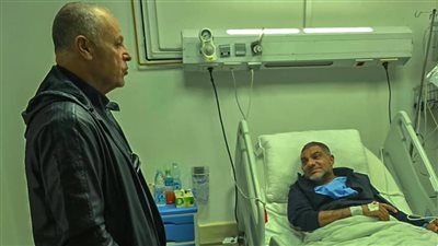 أبو ريدة يزور رئيس الاتحاد الموزمبيقي في المستشفى بعد تعرضه لأزمة صحية مفاجئة