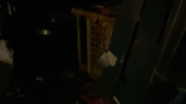 جانب من الحريق 