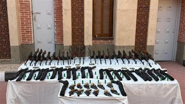 جانب من المضبوطات