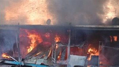 بعد تقديم الإسعافات الأولية.. خروج 15 مصابا بحريق كرفانات وادي الراحة في سانت كاترين