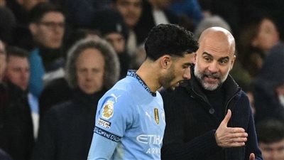 بعد إشادة جوارديولا.. أرقام عمر مرموش منذ انضمامه إلى مانشستر سيتي