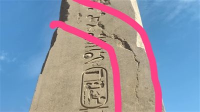 بعد تداول وجود شروخ بمسلة حتشبسوت بالأقصر.. مصدر بالآثار: قديمة وسطحية وغير ممتدة في بدن المسلة