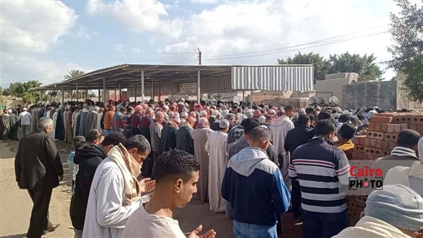 أثناء تشيع الجثمان