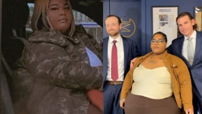 بسبب حجمها.. مغنية أمريكية تقاضي شركة توصيل بعد رفض السائق إدخالها سيارته