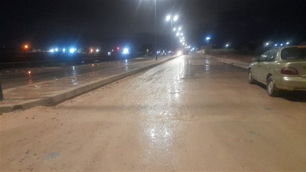 سقوط أمطار على مدن