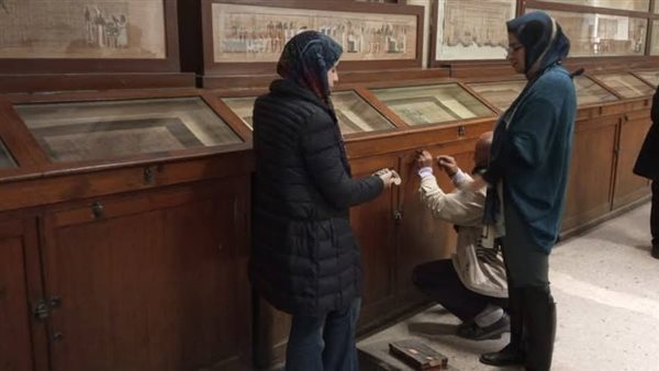 ترميم آثار المتحف