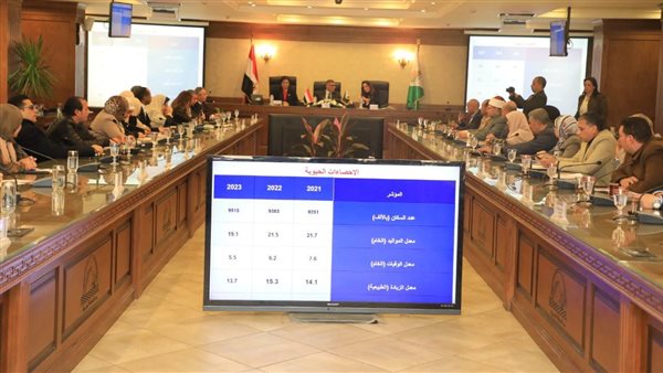 اجتماع محافظ الجيزة