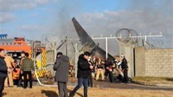 حريق في طائرة ـ أرشيفية