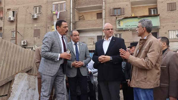 محافظ القليوبية خلال