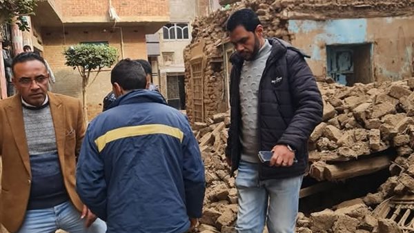 انهيار جزئي لمنزل