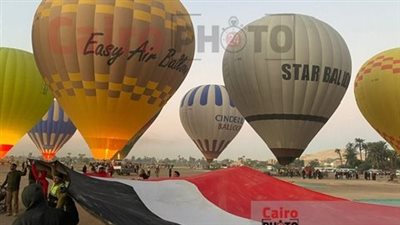 شركات بالون الأقصر تشكر الطيران والجهات المعنية لحسن إدارتها انحراف منطاد نحو الجبل