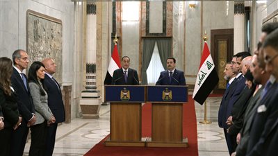 رئيس وزراء العراق: نشيد بدور مصر في تحقيق الهدنة بغزة.. و600 مليار دينار تعاقدات مع الشركات المصرية 