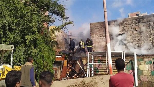 السيطرة على حريق