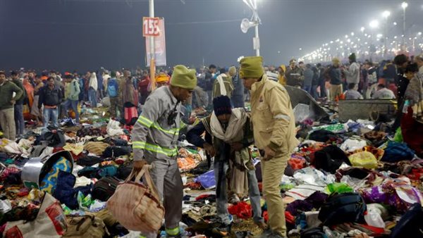 حادث تدافع بمهرجان