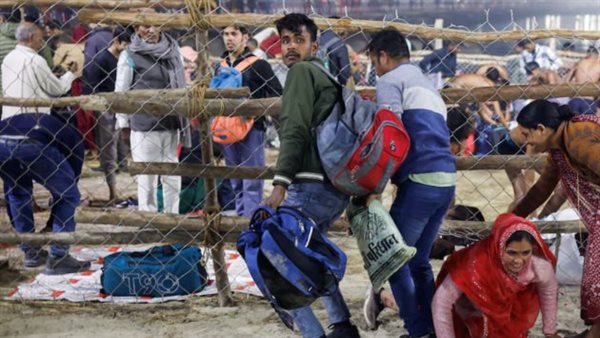 هروب الهنود من التدافع